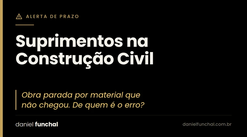 Suprimentos na Construção Civil